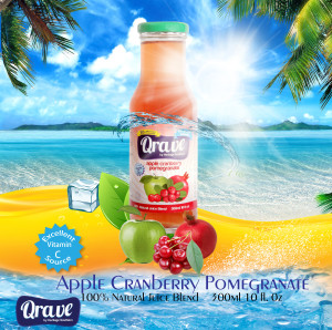Apple Cranberry Pomegranate