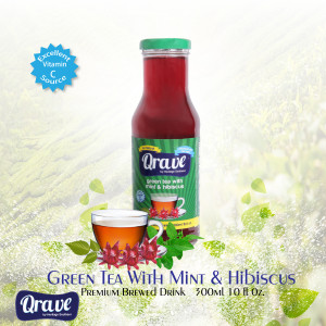 Green Tea with Mint & Hibiscus